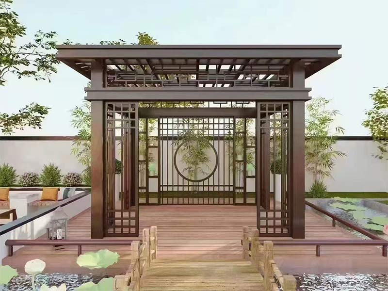 新中式鋁合金涼亭